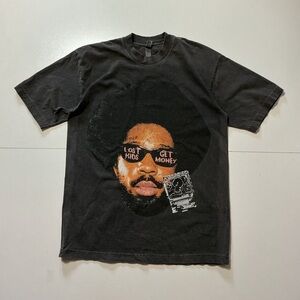 Brent Faiyaz Christopher Brent Wood Lost Kids Get Money Graphic S/S T-Shirt